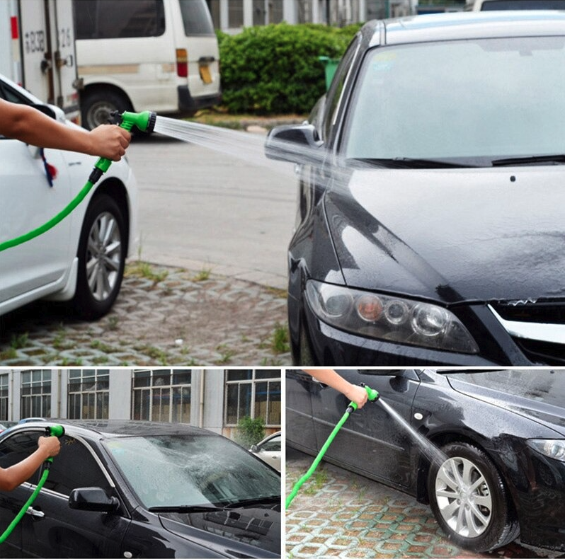 GreenFlow Manguera Flexible – 7 modos Extensible, compacta y fácil de guardar